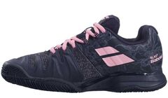 Женские теннисные кроссовки Babolat Propulse Blast Clay Women - black/geranium pink