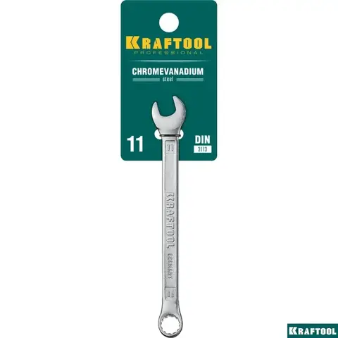 KRAFTOOL 11 мм, комбинированный гаечный ключ (27079-11)