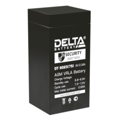 Аккумуляторная батарея DELTA BATTERY DT 6023 (75)