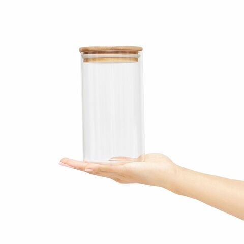 Стеклянная емкость для хранения продуктов ECO STORAGE M, вместимость: ок. 700 ml