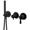 Remer Atelier AL97D3PNO Смеситель для душа, черный матовый