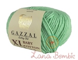 Пряжа Gazzal Baby Cotton XL 3425 мята