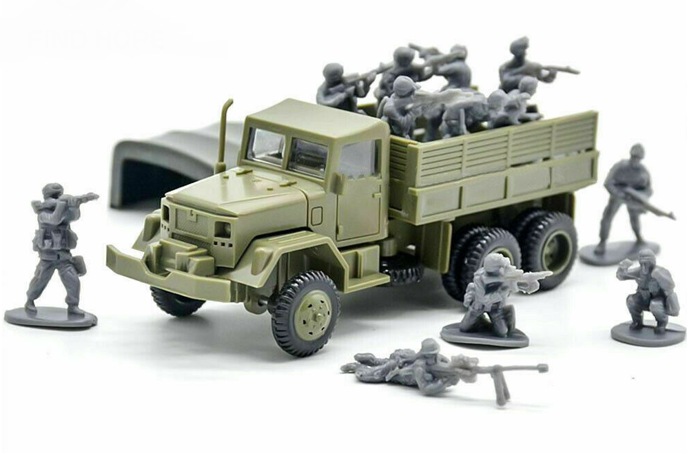 Сборная модель Военная техника БТР-80 и М35 1:72