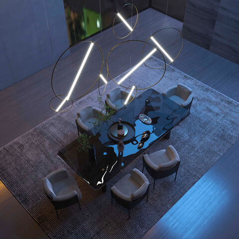 Подвесной светодиодный светильник Element 90281/1 бронза