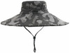 Картинка шляпа Skully Wear extra wide Brim grey camo - 14
