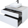 Aquanet 242268 Тумба Nova Lite 90 2 ящ. цв.бел. глянец (242268)