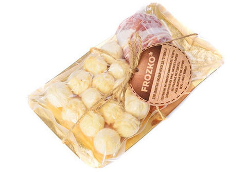 Лосось с сыром "Чеддер" и крокетами, 240г