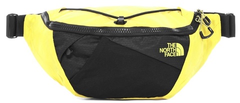 Картинка сумка поясная The North Face lumbnical s Lemon/Black - 1