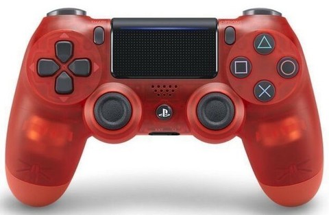 Джойстик беспроводной Dualshock 4 для PlayStation4 (Красный кристалл)