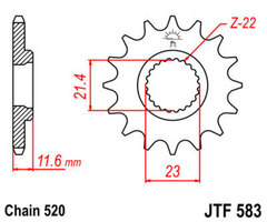 Звезда ведущая JTF583 13