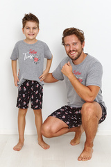 Пижама для мальчиков с шортами TARO 2897/2898/2899 RELAX