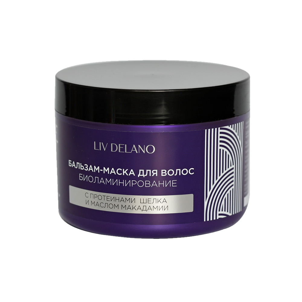 Liv-delano ILove My Hair Бальзам - маска для волос БИОЛАМИНИРОВАНИЕ 500мл