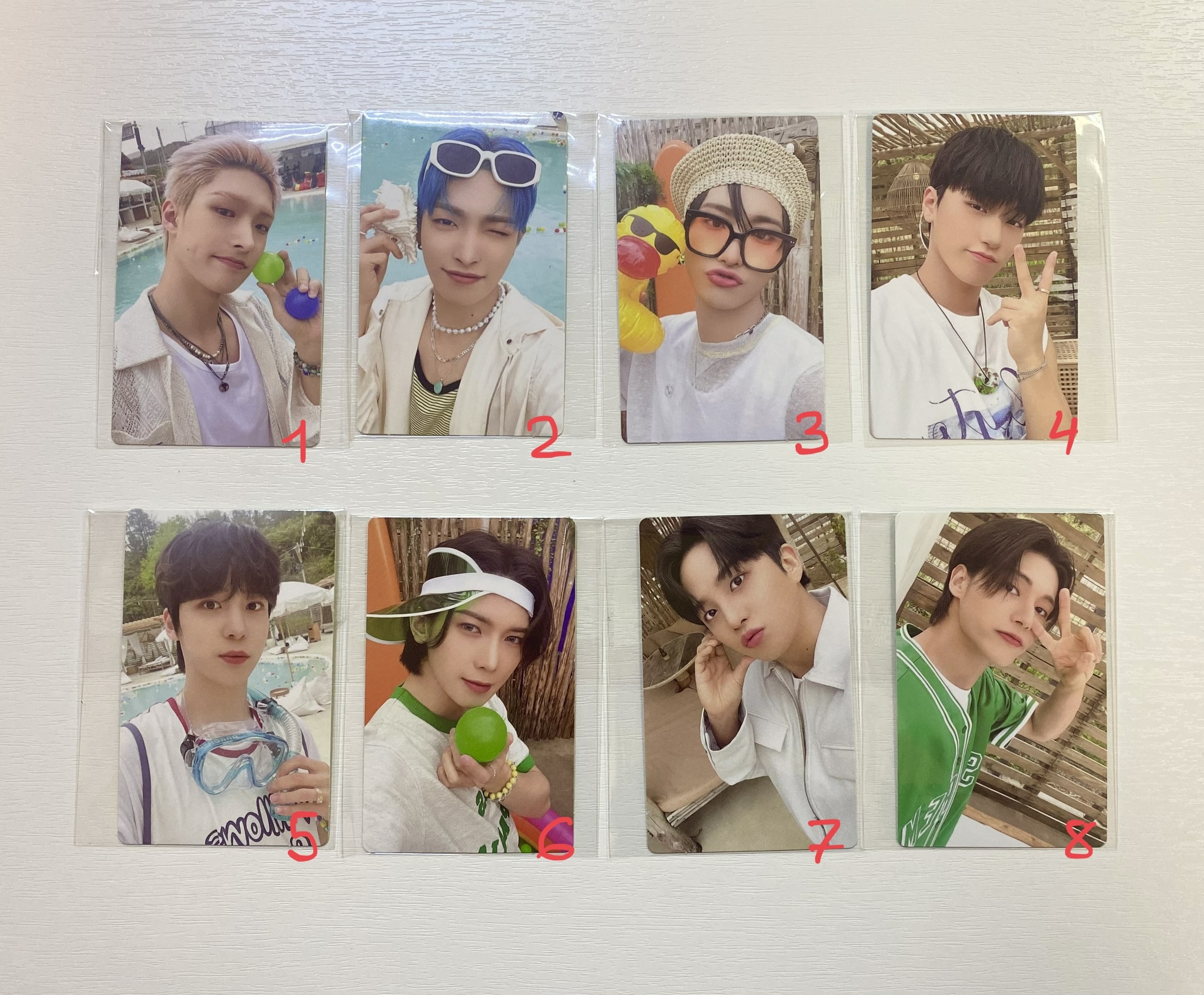 Фотокарты ATEEZ Summer Photobook 2023 (POB) купить за 1 200 ₽ Nistore