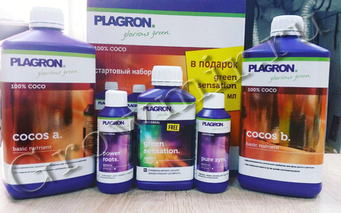 Стартовый набор удобрений Plagron COCO Kit