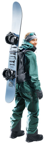 Картинка рюкзак для сноуборда Deuter Freecline 15 black - 6