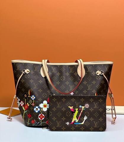 Сумка Louis Vuitton x Murakami Neverfull MM