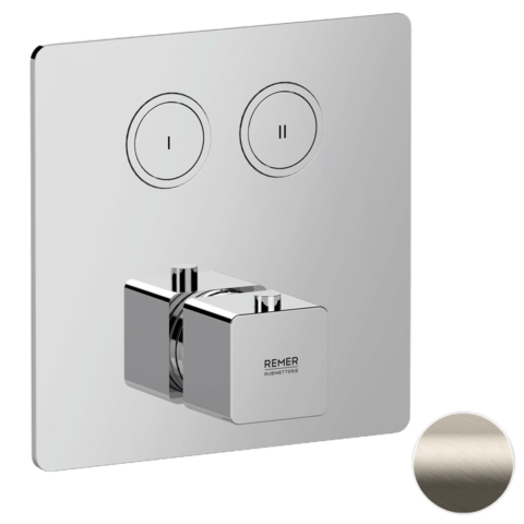 Remer AU99D2KBXV Смеситель термостатический для душа Remer Absolute AU99D2KBXV, сталь