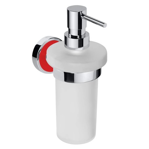 Настенный дозатор для жидкого мыла (стекло) Bemeta Trend-I104109018c