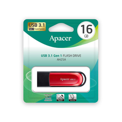 USB-накопитель Apacer AH25A 16GB Чёрный