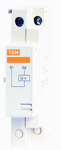 Расцепитель минимального напряжения РМ32 Ue 110В TDM