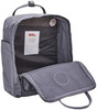 Картинка рюкзак городской Fjallraven Kanken 046 Super Grey - 4