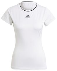 Женская теннисная футболка Adidas Freelift Tee W - white/black