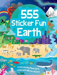 555 Sticker Fun - Earth Activity Book - 555 Sticker Fun