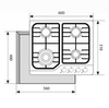 Варочная панель LEX GVS 640 IX схема