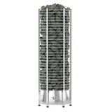 Электрическая печь SAWO TOWER TH6-120NS-P (12 кВт, нержавейка, круглая), выносной пульт (пульт и блок мощности докупаются отдельно) - купить в Москве и СПб недорого по цене производителя

