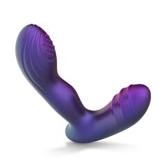 Фиолетовый вибромассажер простаты и промежности Galaxy - 