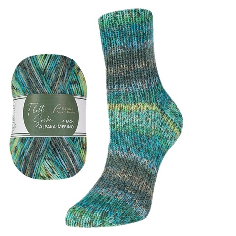 Rellana Flotte Socke Alpaka Merino 3073
