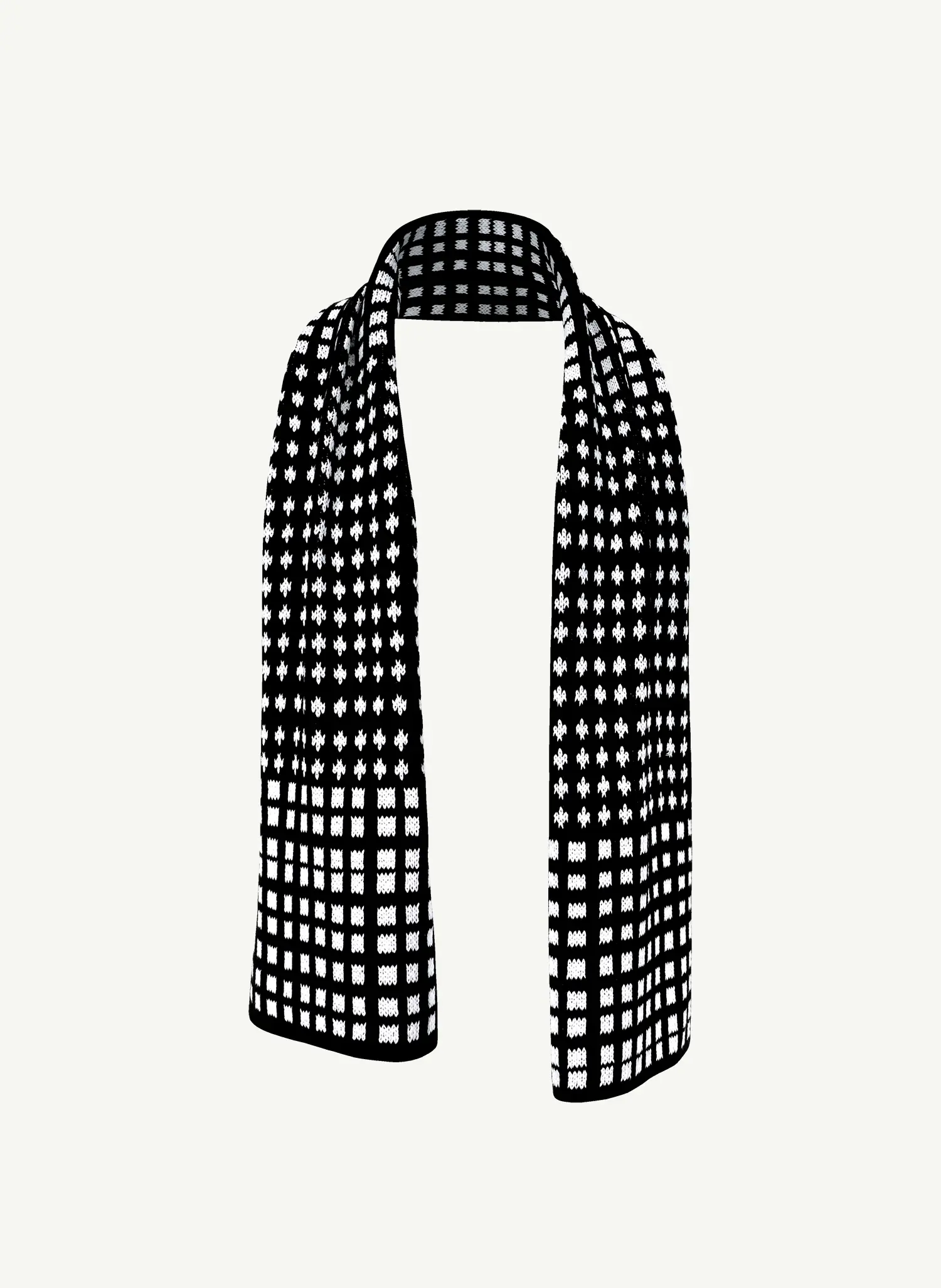 Шарф «Внутри линий»