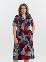 4536 Халат на пуговицах