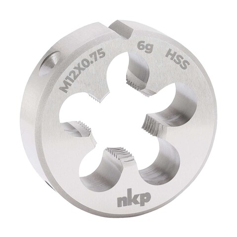 Плашка М12х0,75 DINEN22568 HSS 6g 38х10мм NKP 240124N
