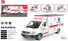 Машина инерционная светомузыкальная Скорая помощь, 32*18см