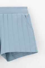 шорты  для девочки  КР 400807-1/пыльно-синий к557