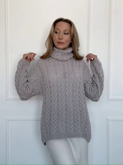 Мастер-класс по вязанию спицами джемпера 