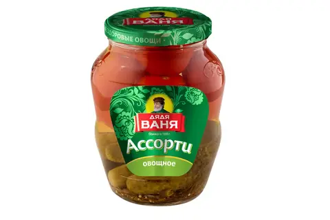 ДВ Ассорти овощ.Огурцы и Томаты 680мл