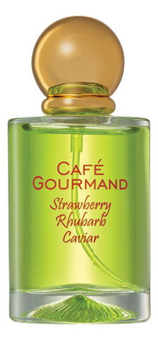 Cafe Gourmand Strawberry Rhubarb Caviar