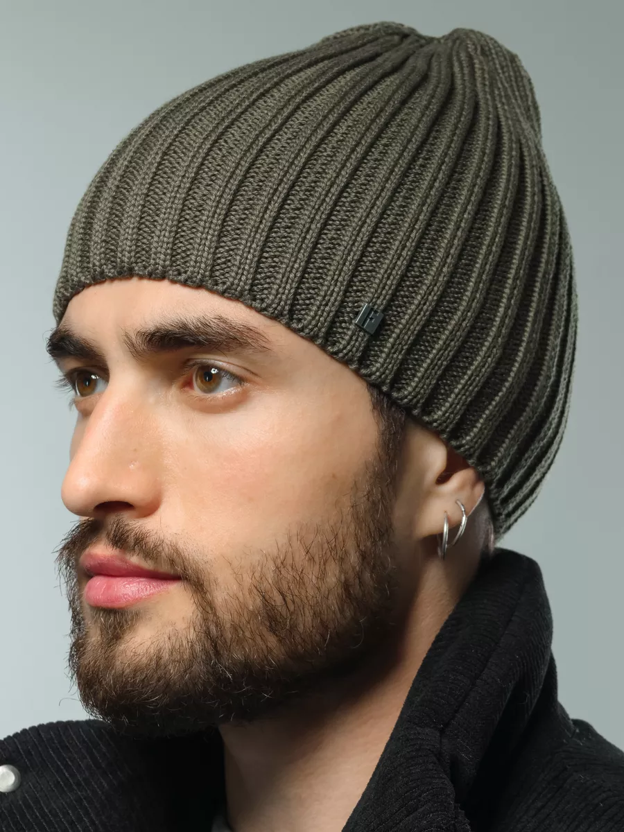 Шапка зимняя с флисом весенняя