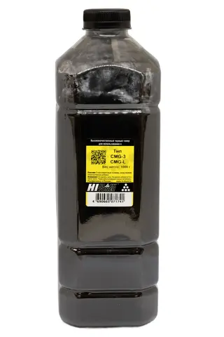 Тонер Hi-Black Тип CMG-3/CMG-L, Bk, 1 кг, канистра