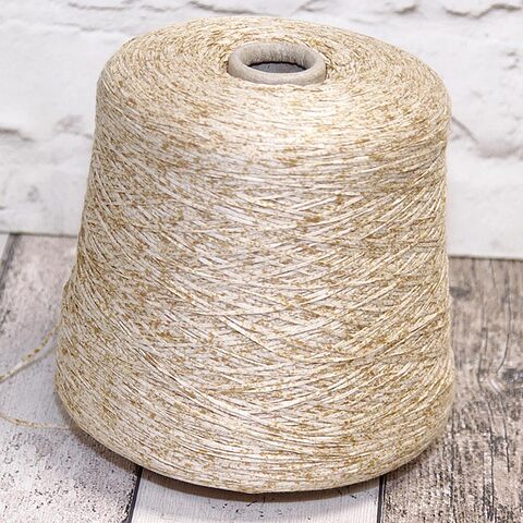 Ленточный хлопок ECAFIL ZAMBIA PRINT 420 песочный принт