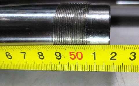 Перо вилки для Ducati Monster 821 / 797 Plus / 821 Stripes 2014-2020 г.в. 43*515 мм Короткое