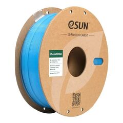 Пластик для 3D-печати eSUN PLA, 1,75 мм, 1 кг, светящийся синий, PLA-LM175L-U1Y1