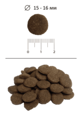 Blitz Adult Small Breeds сухой корм для взрослых собак (говядина и рис) 2 кг