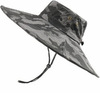 Картинка шляпа Skully Wear extra wide Brim grey camo - 11