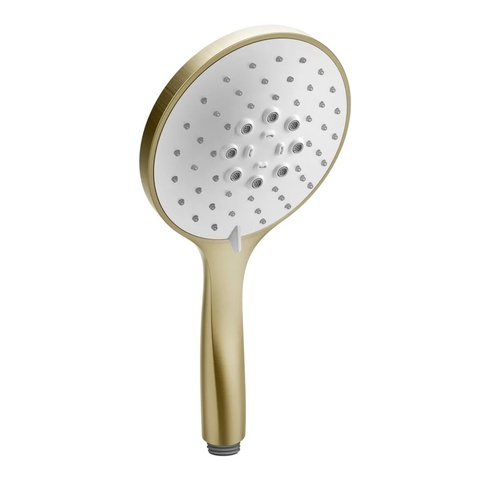 Gessi Ovale 14376#727 Ручная душ с 3мя режима, цвет: Brushed Brass PVD