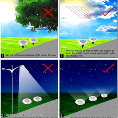 Садовый светильник на солнечной батарее Solar Pathway Lights 2 шт