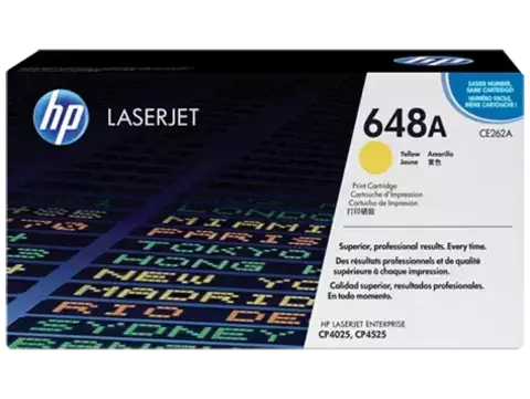 Картридж лазерный HP CE262A (648A) Yellow