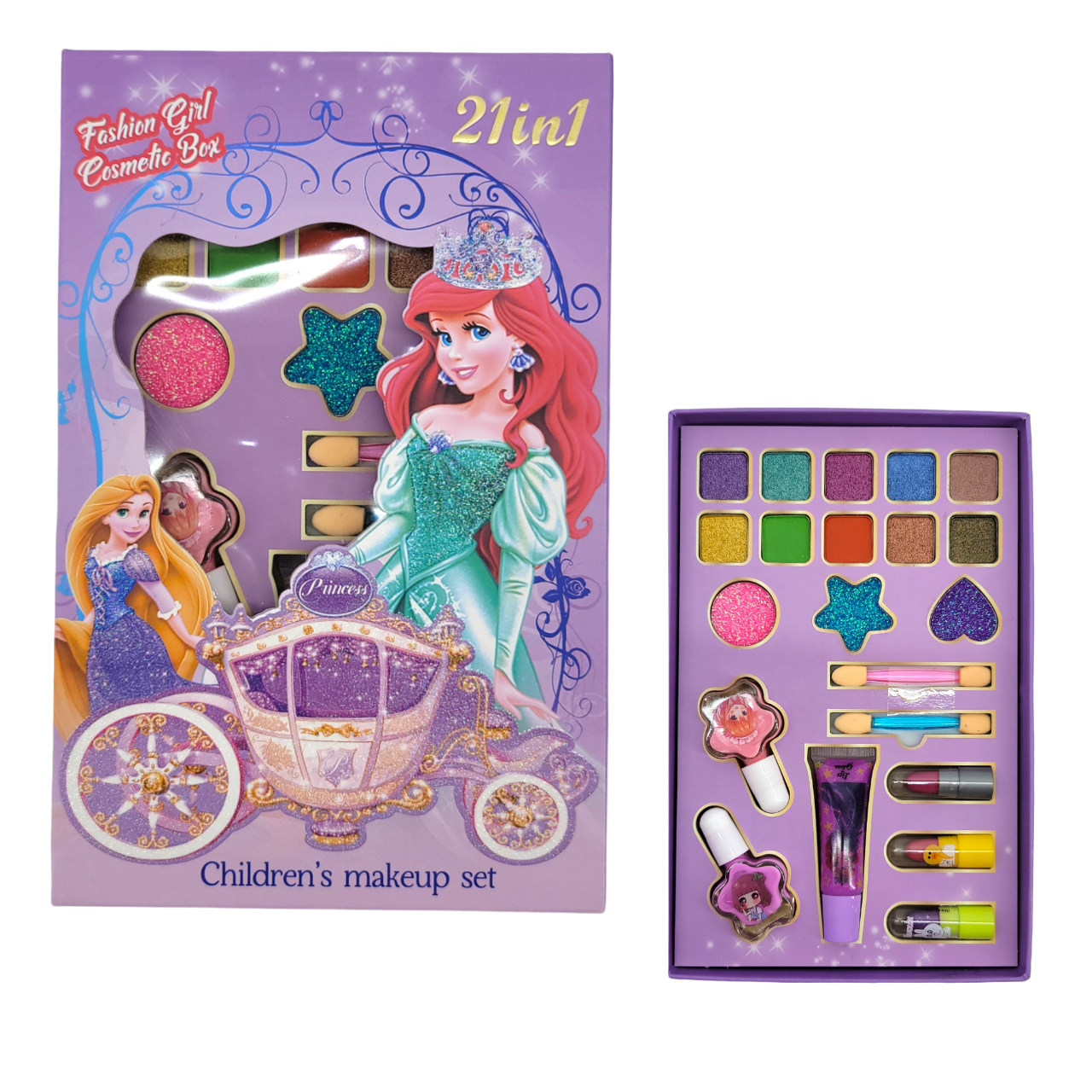 Подарочный набор детской косметики 21в1 “Princess”